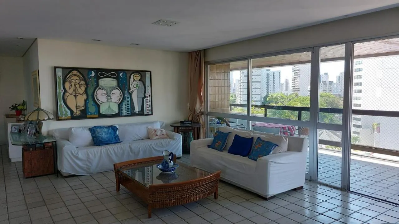 רסיפה 2 Suites Amplas, Ventiladas Com Banheiro Privativo E Vista Para O Rio E 1 Quarto Individual בית אירוח