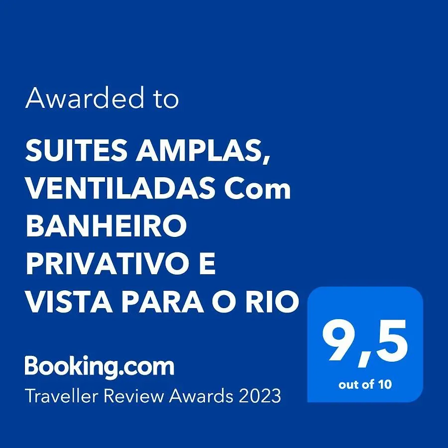 2 Suites Amplas, Ventiladas Com Banheiro Privativo E Vista Para O Rio E 1 Quarto Individual location
